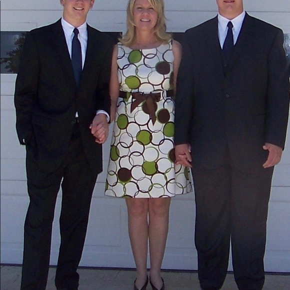 Dress w/ ribbon belt - Picture 1 of 6